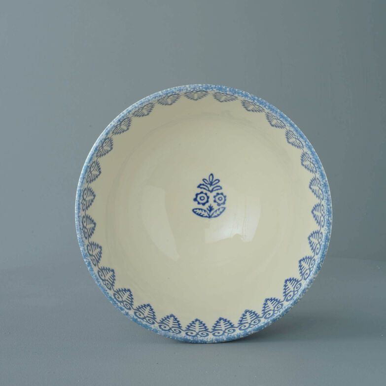 Bowl Serving Lacey Blue