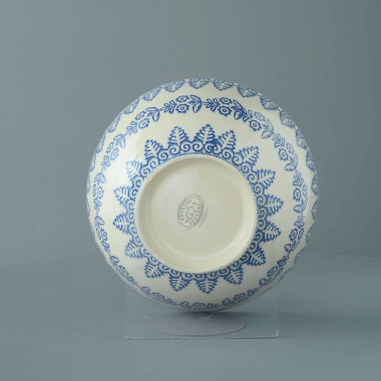 Bowl Serving Lacey Blue