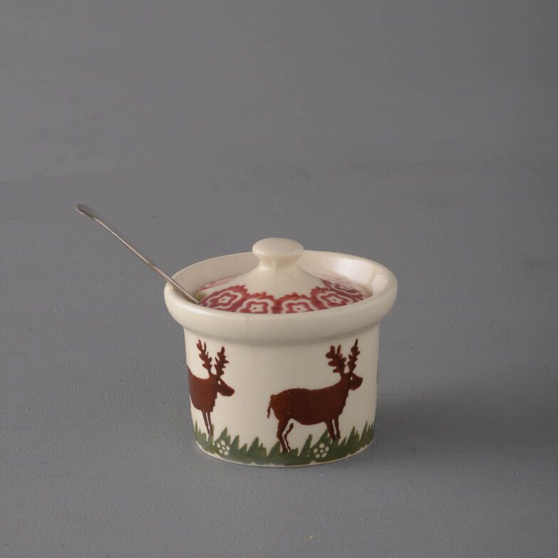 Mustard Pot Small Reindeer