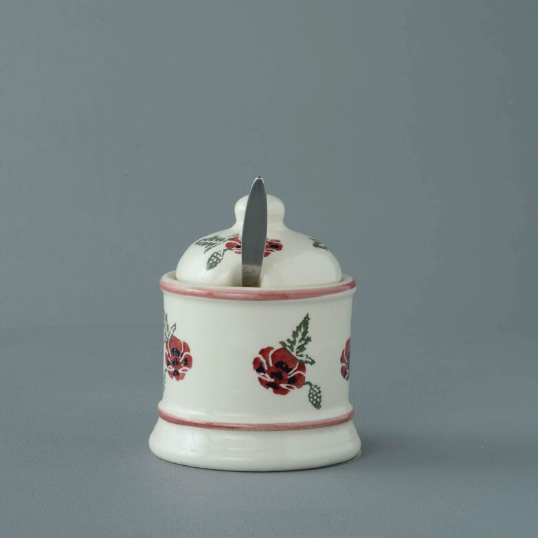 Jam Pot Small Poppy