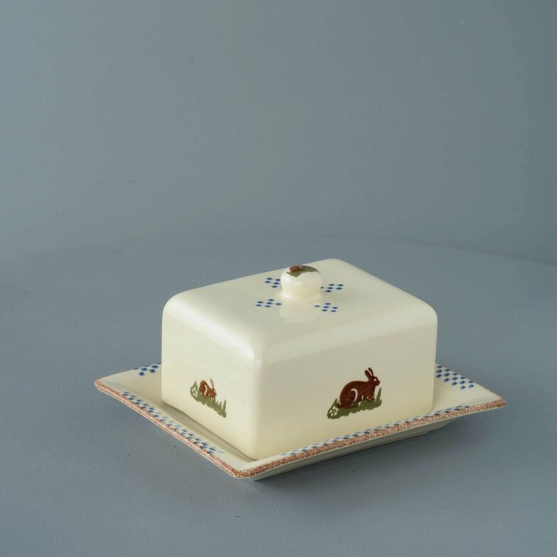 Cheese Dish Rectangular Medium Rabbit