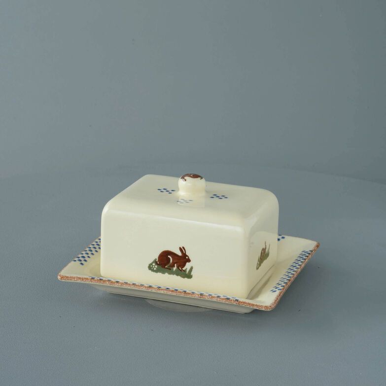 Cheese Dish Rectangular Medium Rabbit