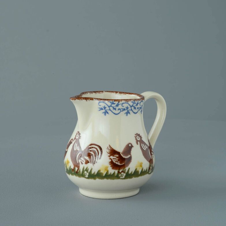 Jug Tiny Cock & Hen