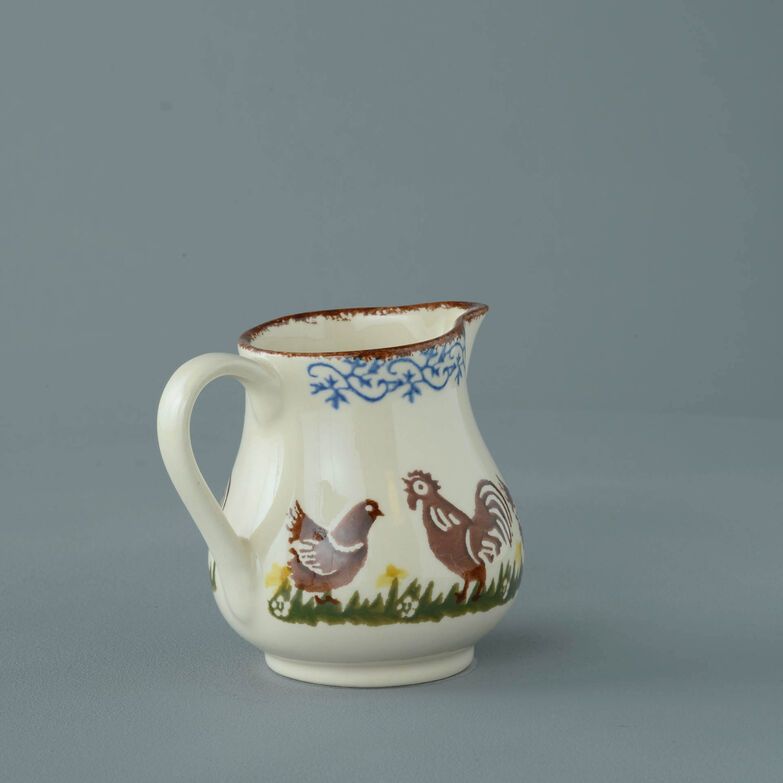 Jug Tiny Cock & Hen