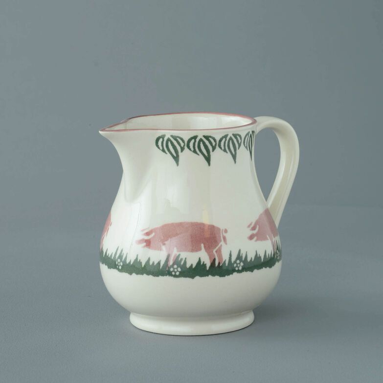 Jug Medium Pink Pig