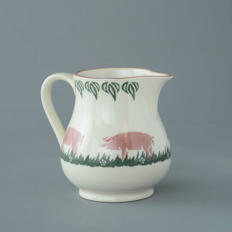 Jug Medium Pink Pig