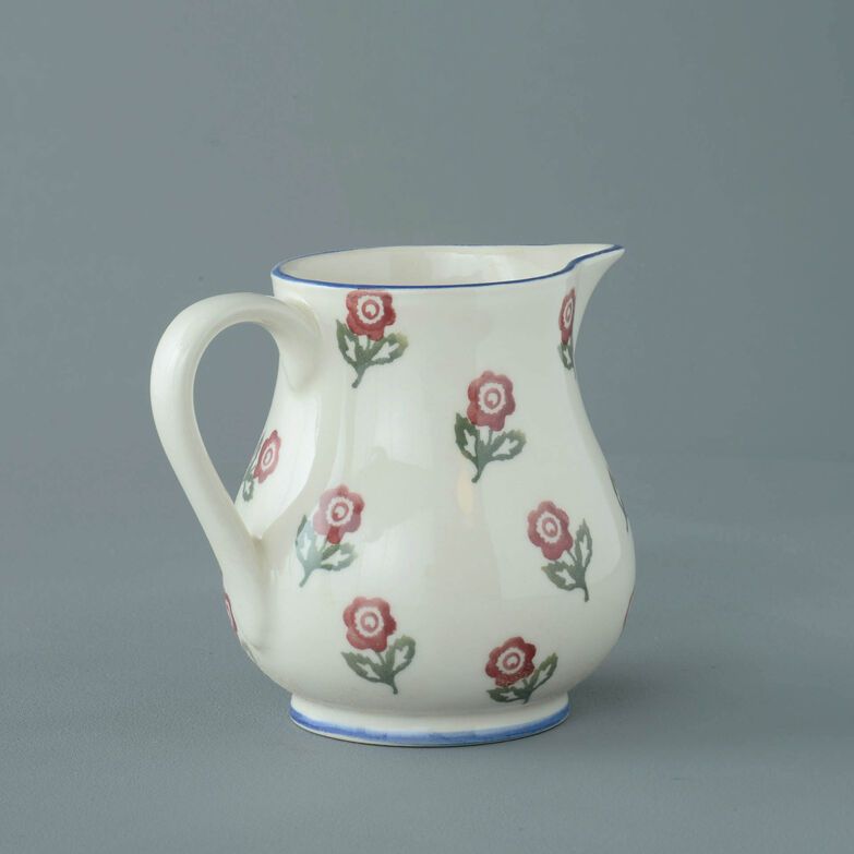 Jug Medium Scattered Rose