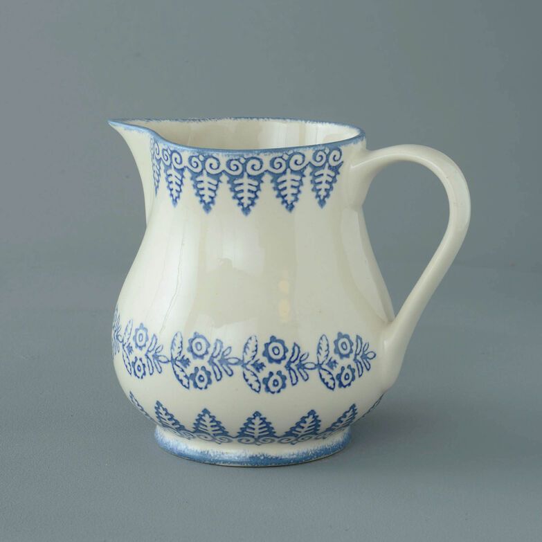 Jug Milk Lacey Blue