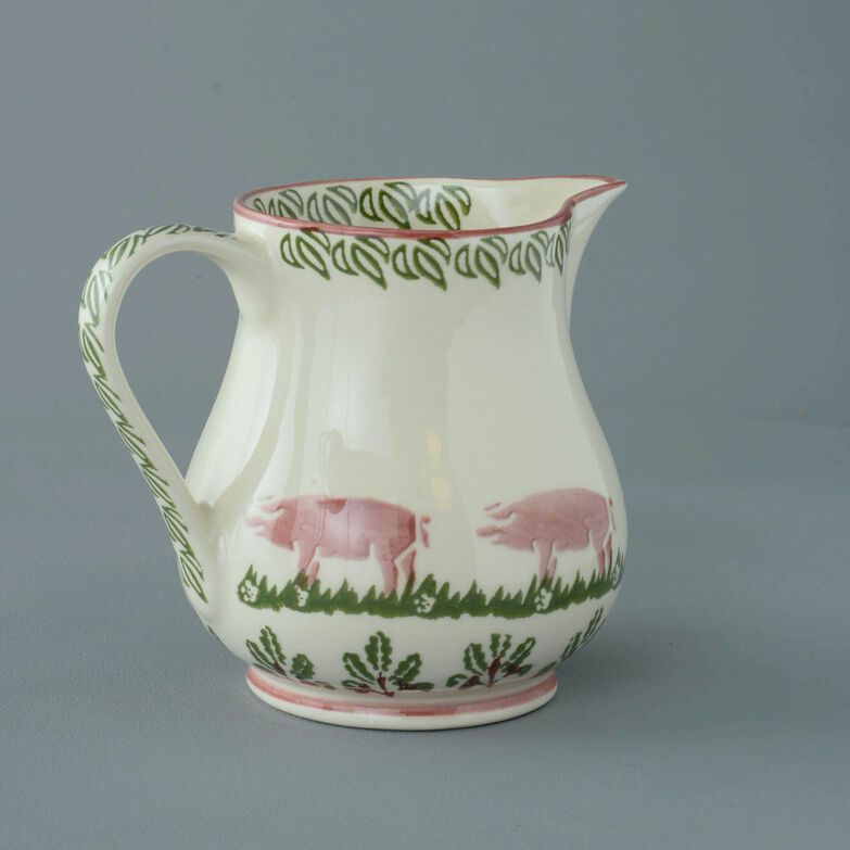 Jug Milk Pink Pig