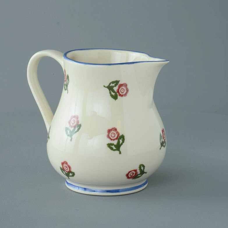 Jug Milk Scattered Rose