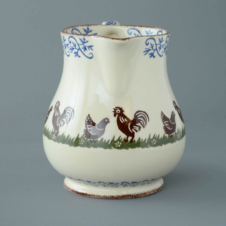 Jug Serving Cock & Hen