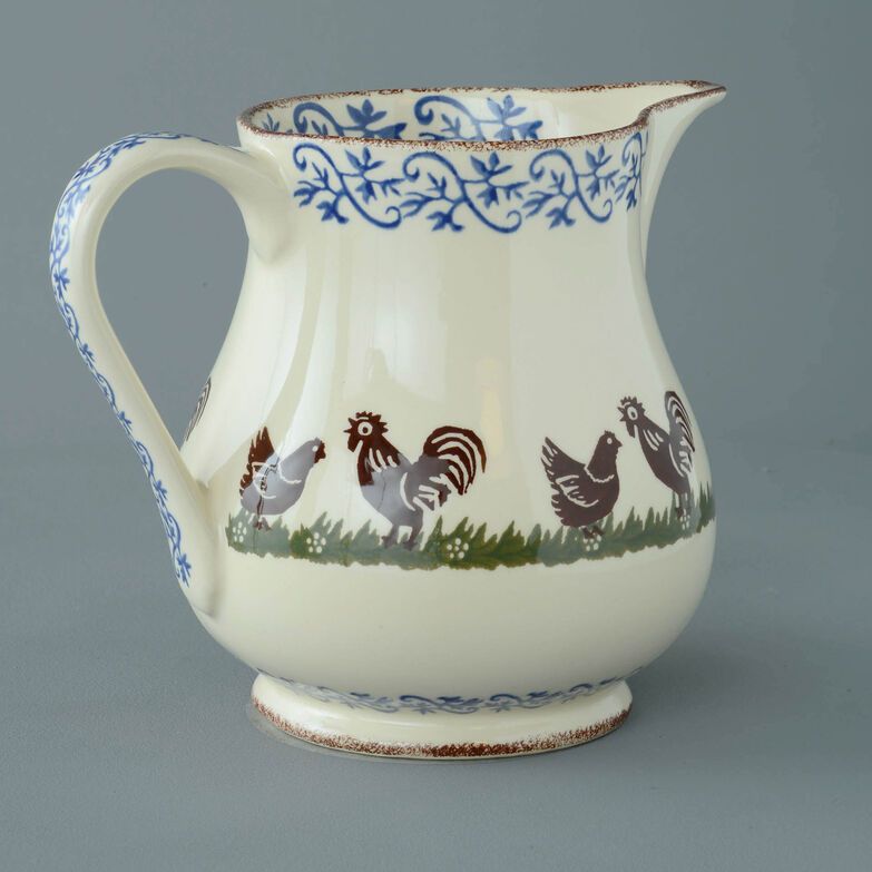 Jug Serving Cock & Hen