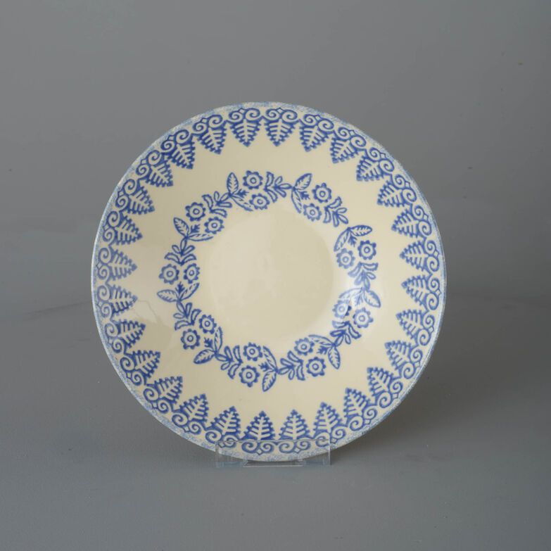 Pasta plate Large Lacey Blue