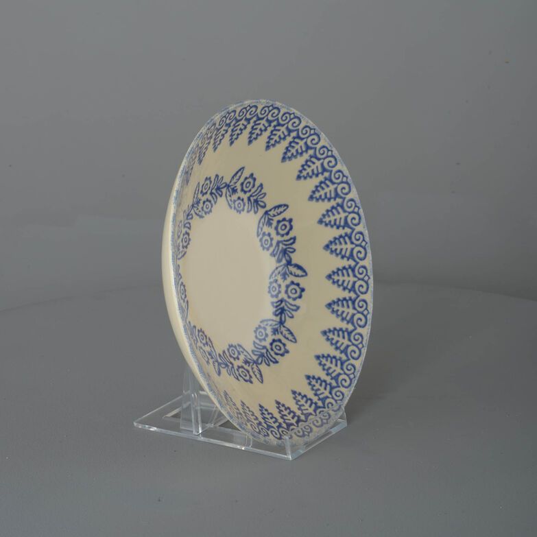 Pasta plate Large Lacey Blue