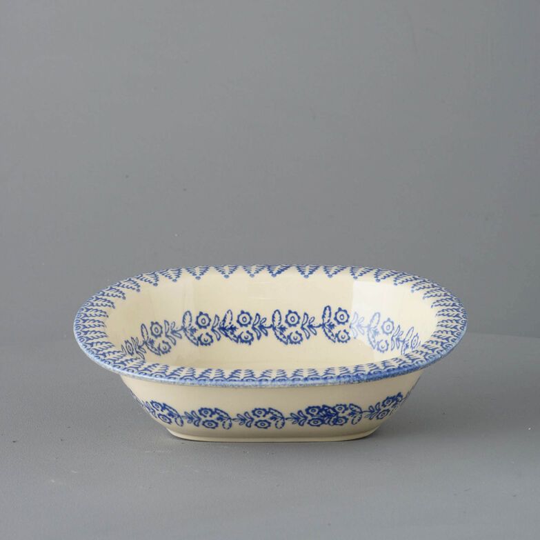 Pie Dish Standard Lacey Blue