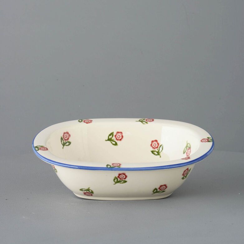 Pie Dish Standard Scattered Rose