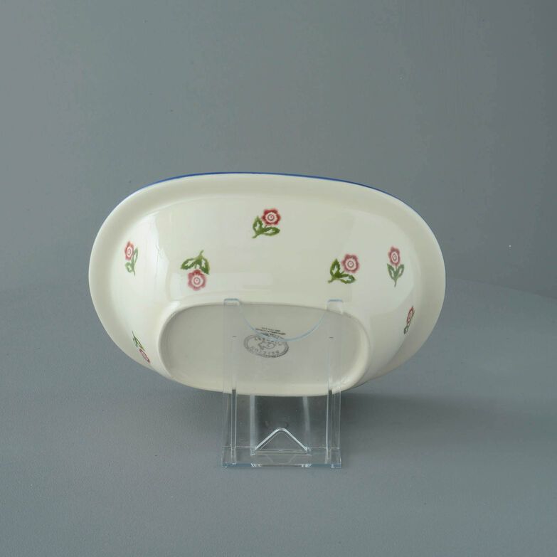Pie Dish Standard Scattered Rose
