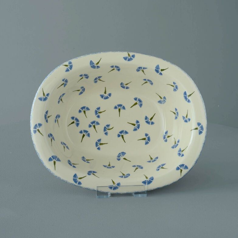 Pie Dish Large Cornflower