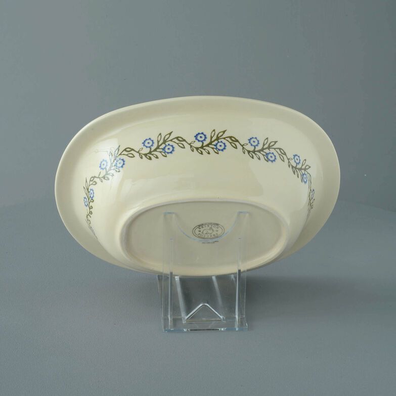 Pie Dish Large Floral Garland