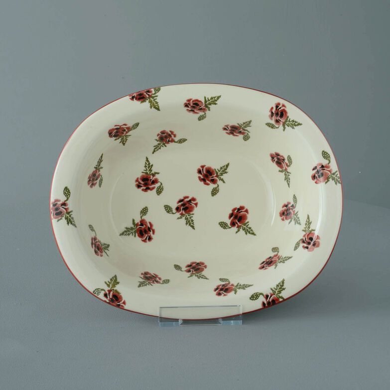 Pie Dish Large Poppy