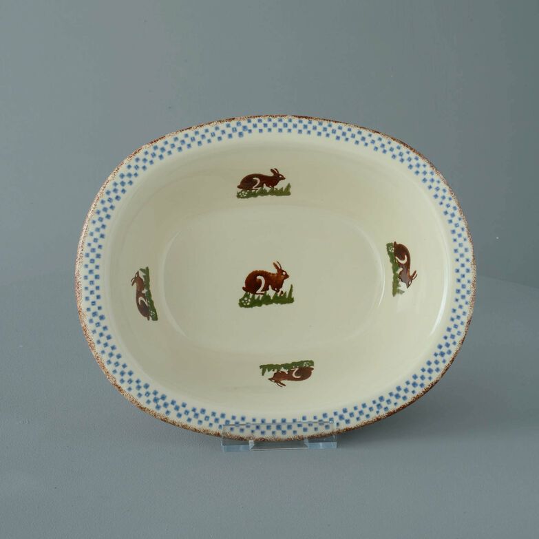 Pie Dish Large Rabbit