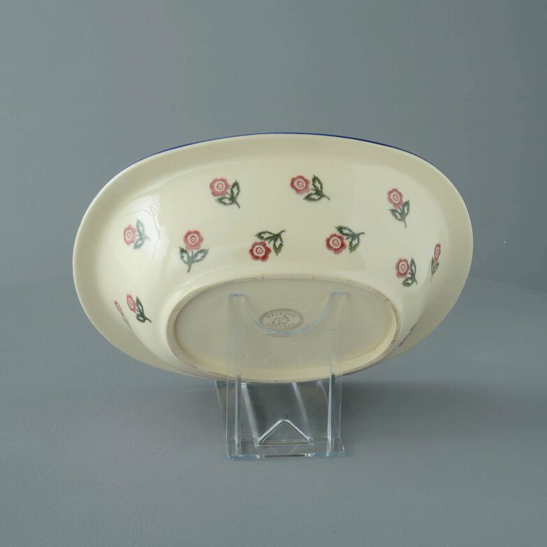 Pie Dish Large Scattered Rose