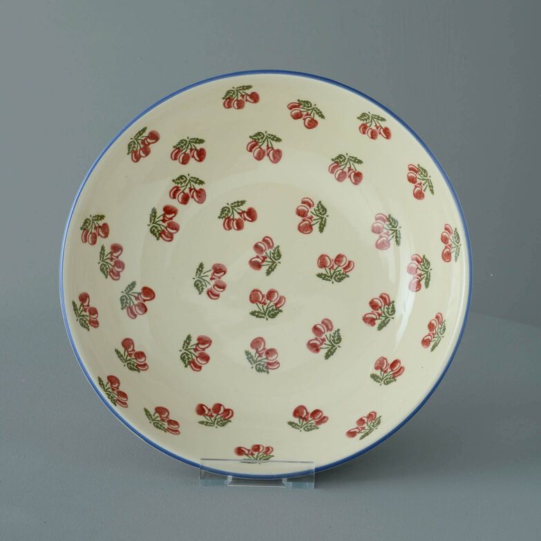 Serving Dish Round Large Cherry