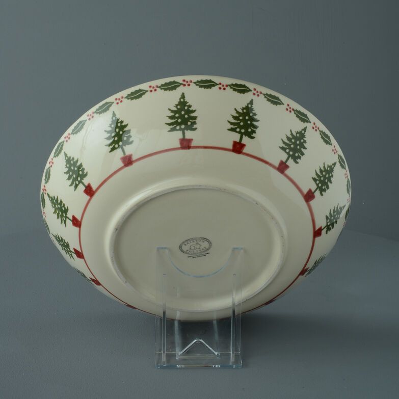 Serving Dish Round Large Christmas Tree