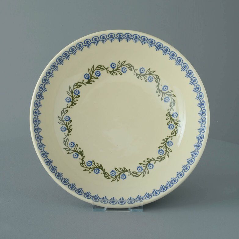 Serving Dish Round Large Floral Garland