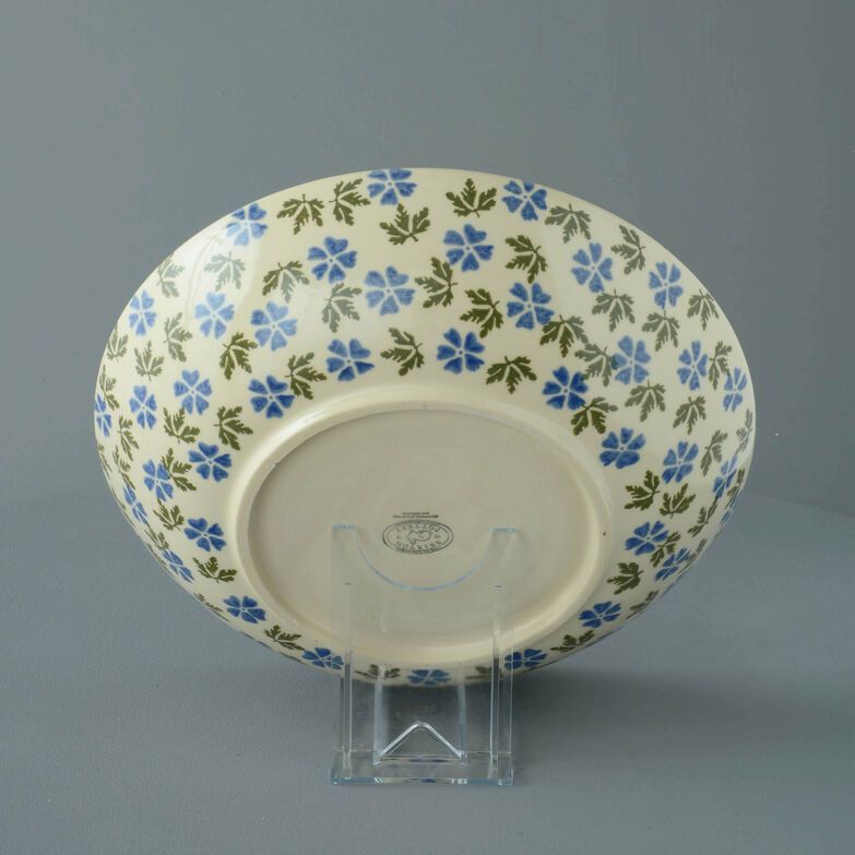 Serving Dish Round Large Geranium