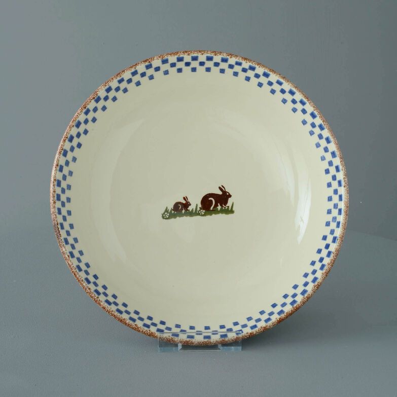 Serving Dish Round Large Rabbit