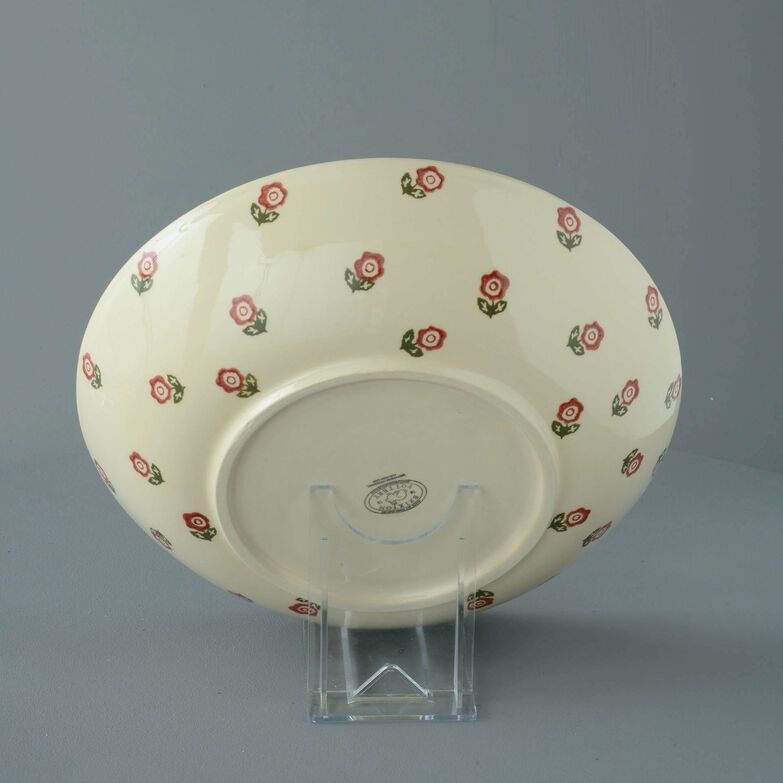 Serving Dish Round Large Scattered Rose