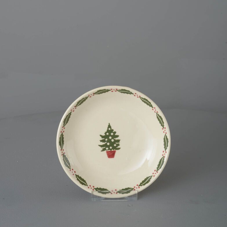 Saucer for large mug or snacks Medium Christmas Tree