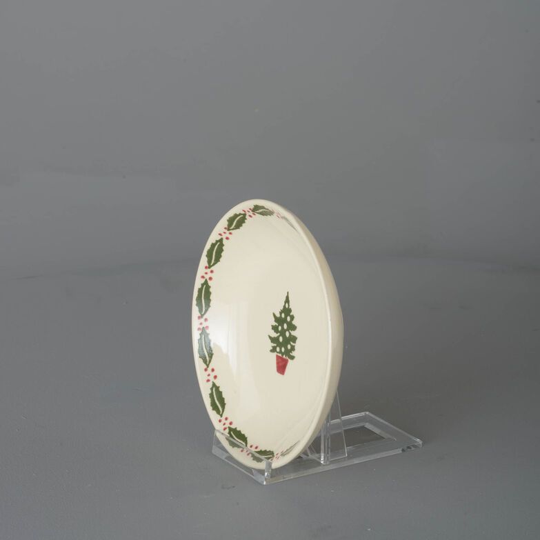 Saucer for large mug or snacks Medium Christmas Tree