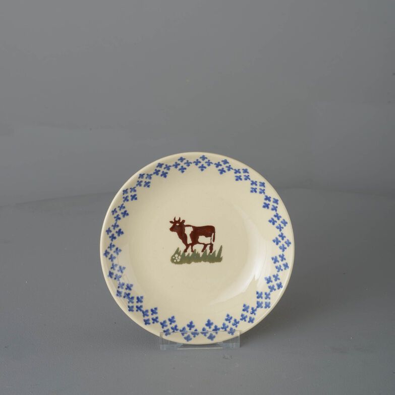 Saucer for large mug or snacks Medium Cow