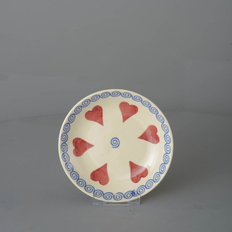 Saucer for large mug or snacks Medium Heart