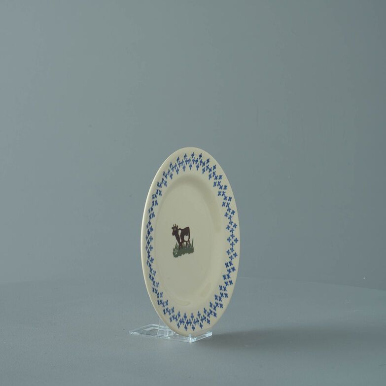 Plate Small Cow