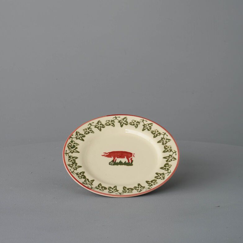 Plate Small Pink Pig