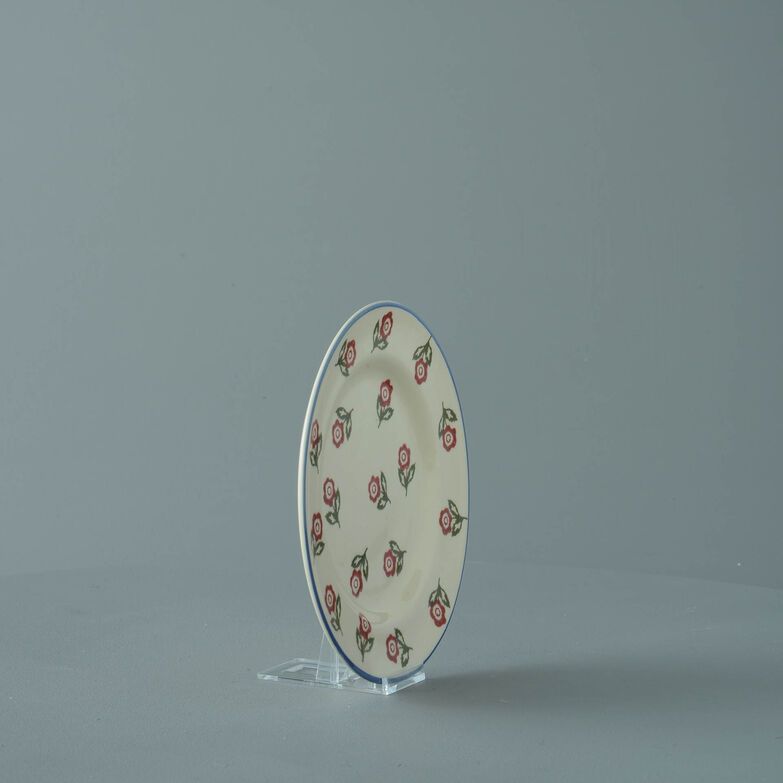 Plate Small Scattered Rose