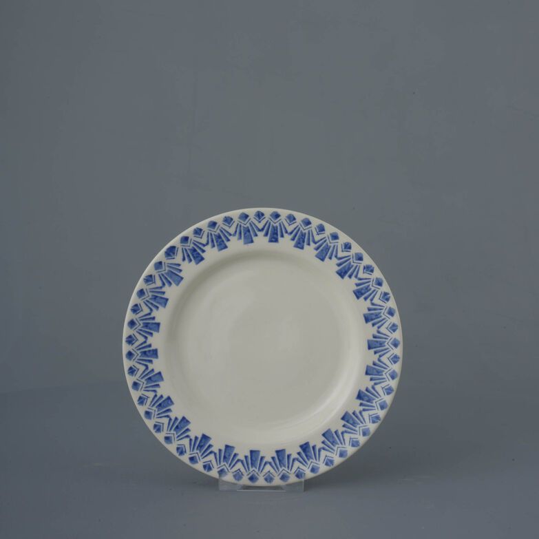 Dufort plate Small Deco Odeon Blue