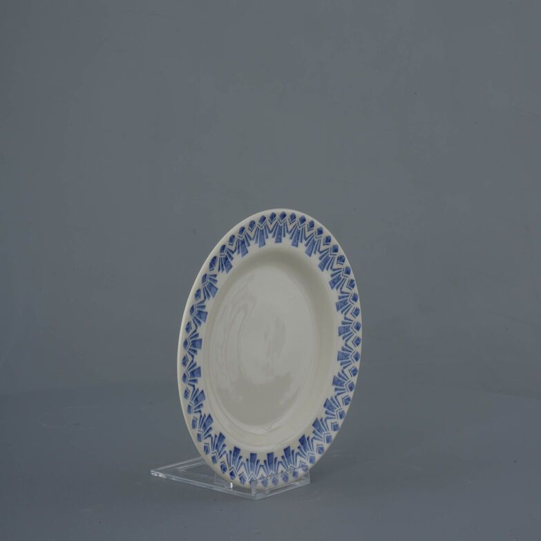 Dufort plate Small Deco Odeon Blue