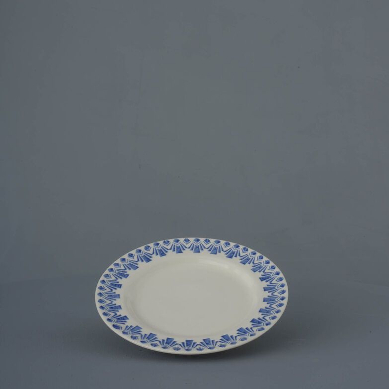 Dufort plate Small Deco Odeon Blue