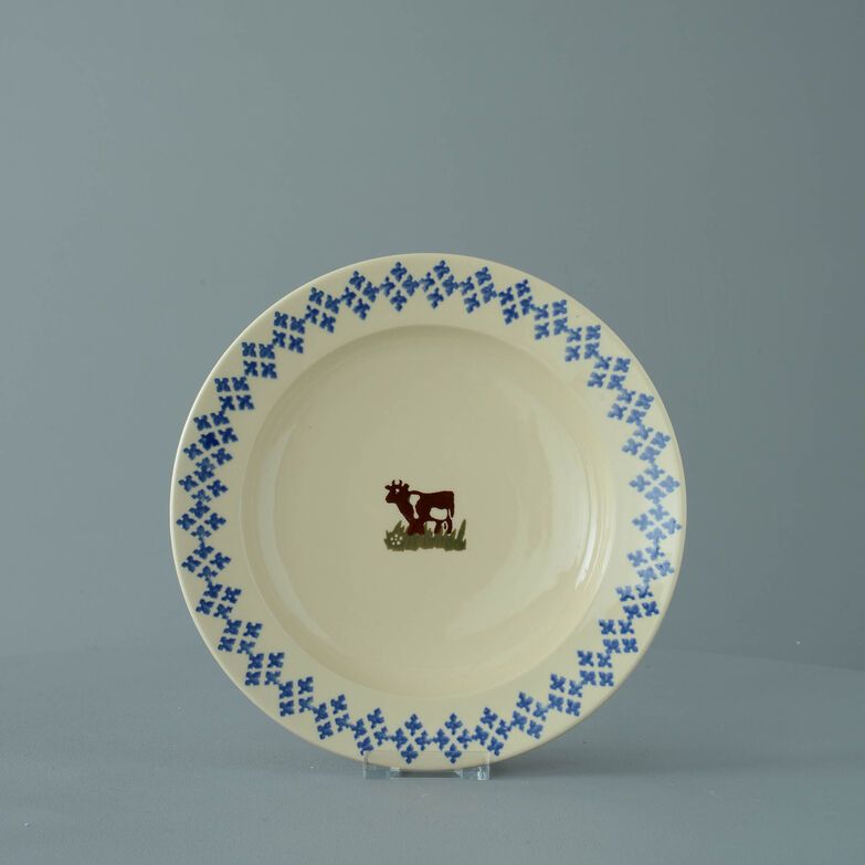 Soup Plate Medium Cow