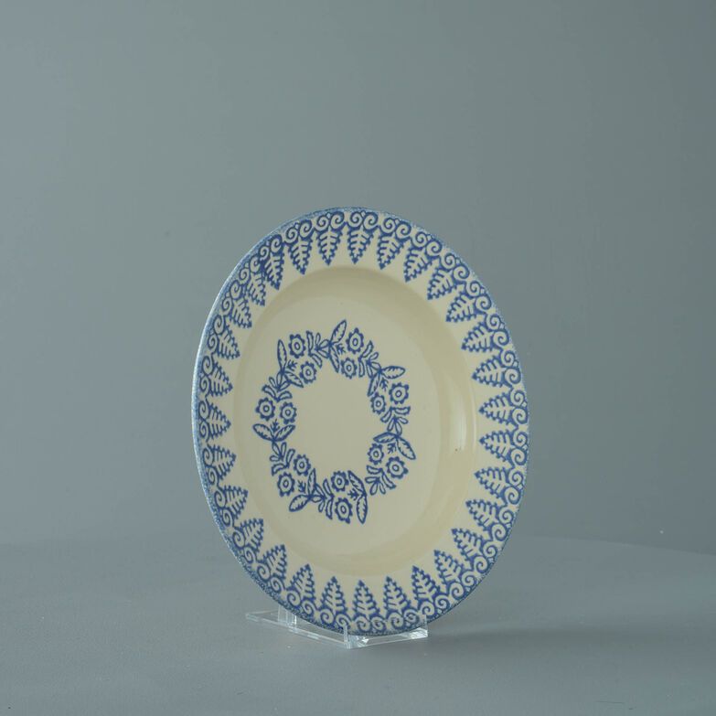 Soup Plate Medium Lacey Blue