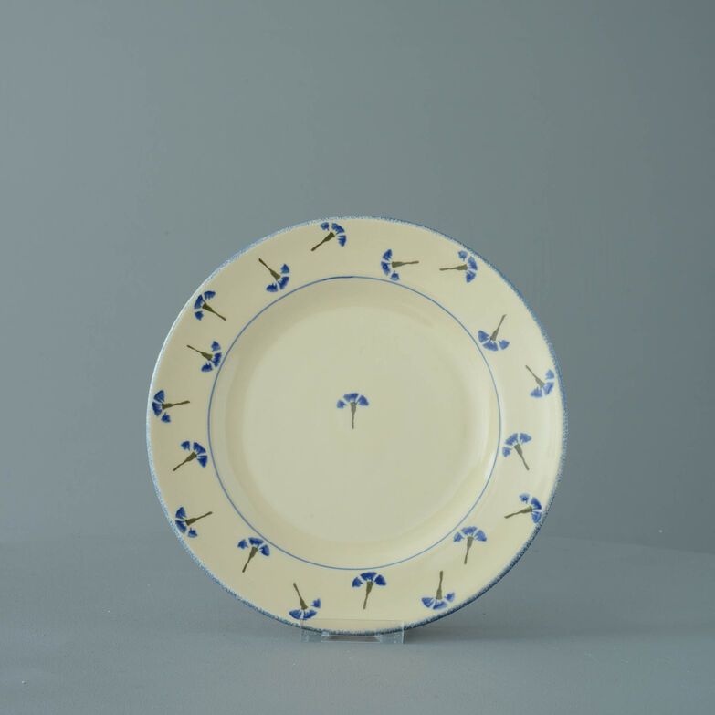 Plate Dessert Size Cornflower