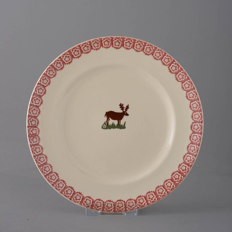 Plate Dinner Size Reindeer