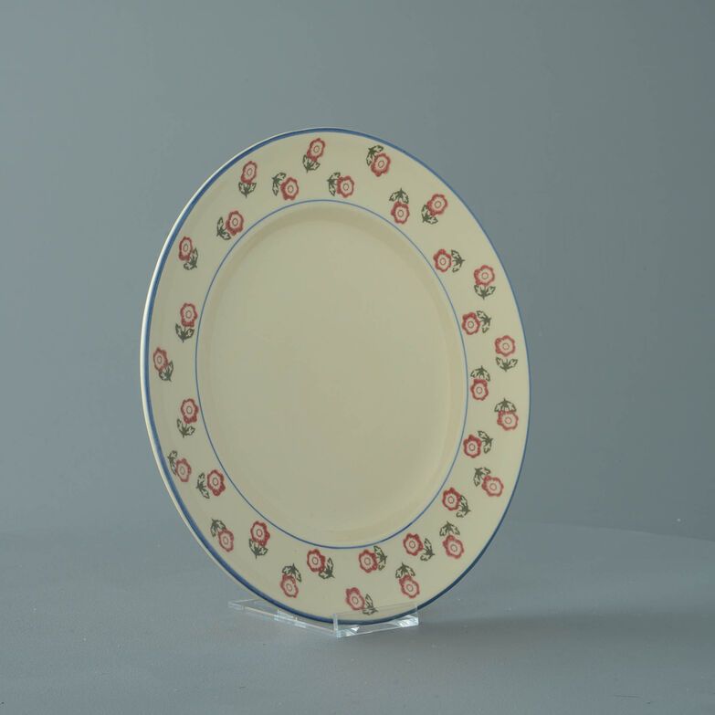 Plate Dinner Size Scattered Rose