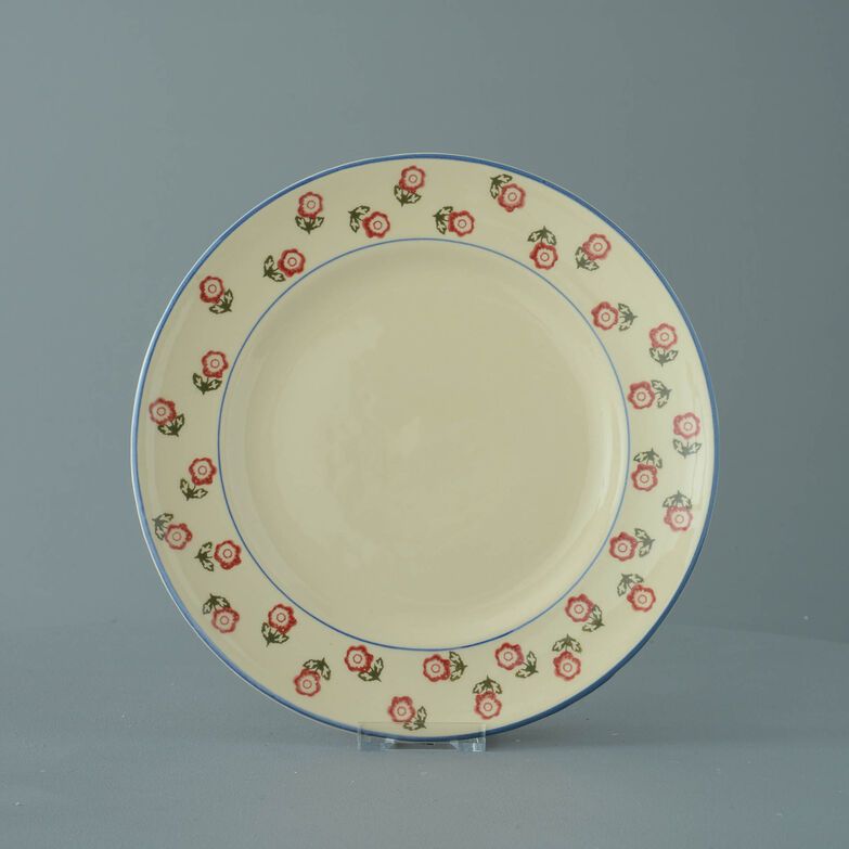 Plate Dinner Size Scattered Rose