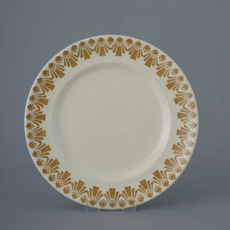 Dufort plate Dinner Size Deco Odeon Sand