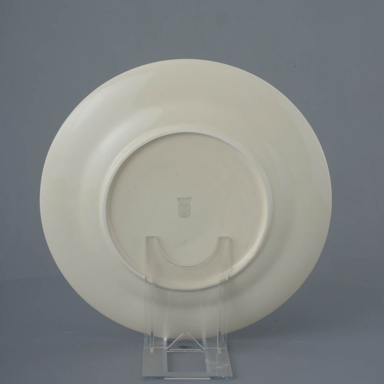 Dufort plate Dinner Size Deco Odeon Sand